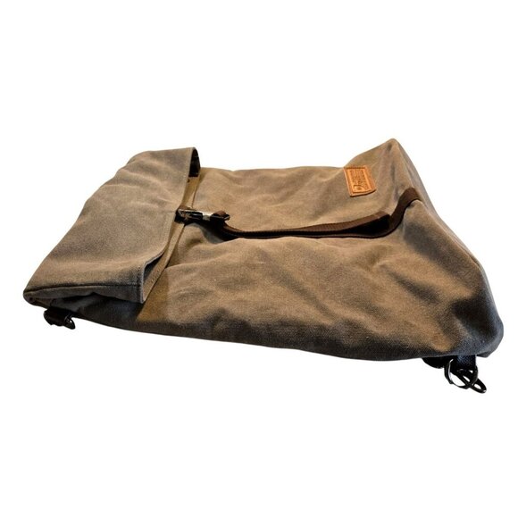 MyHozee Gray Canvas Interchangeable Shoulder Bag To Backpack w/Adjustable Strap - Picture 3 of 16